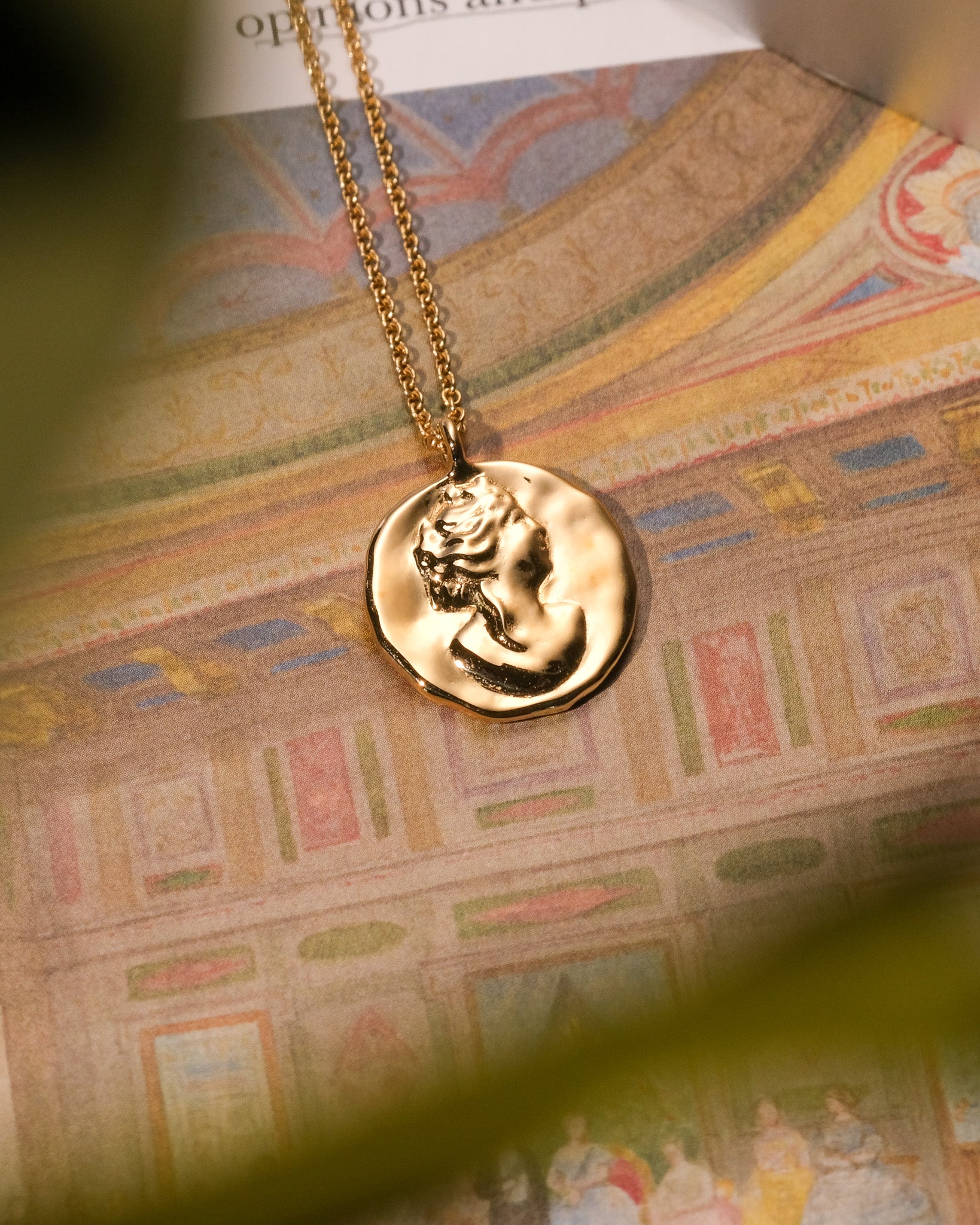 Pompeii Medallion Necklace